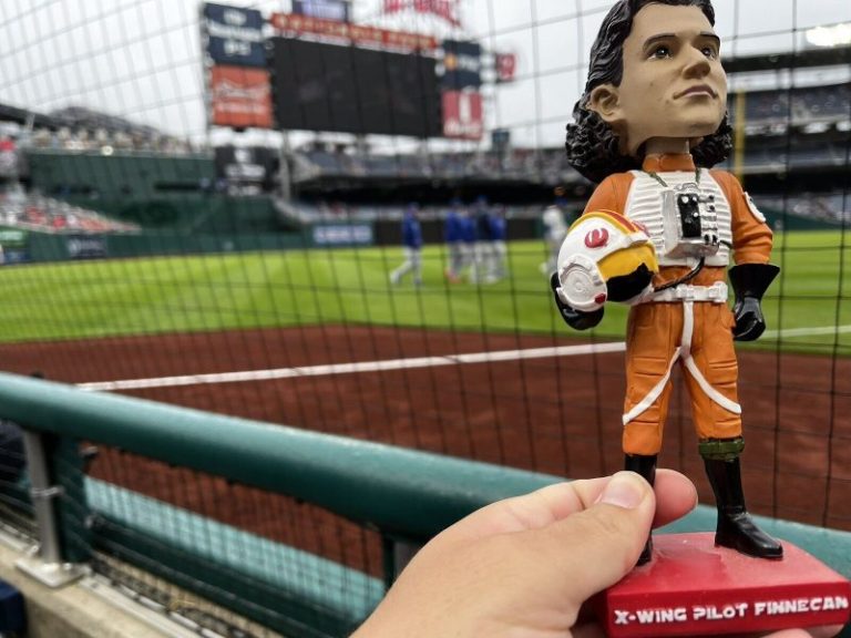 May 4, 2024 Washington Nationals – X-Wing Pilot Finnegan Bobblehead