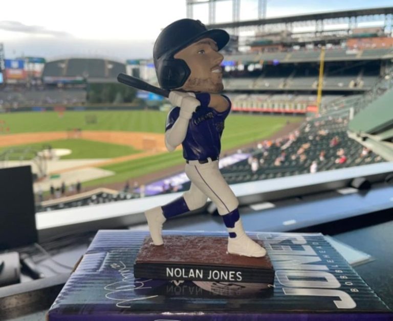 June 22, 2024 Colorado Rockies – Nolan Jones Bobblehead