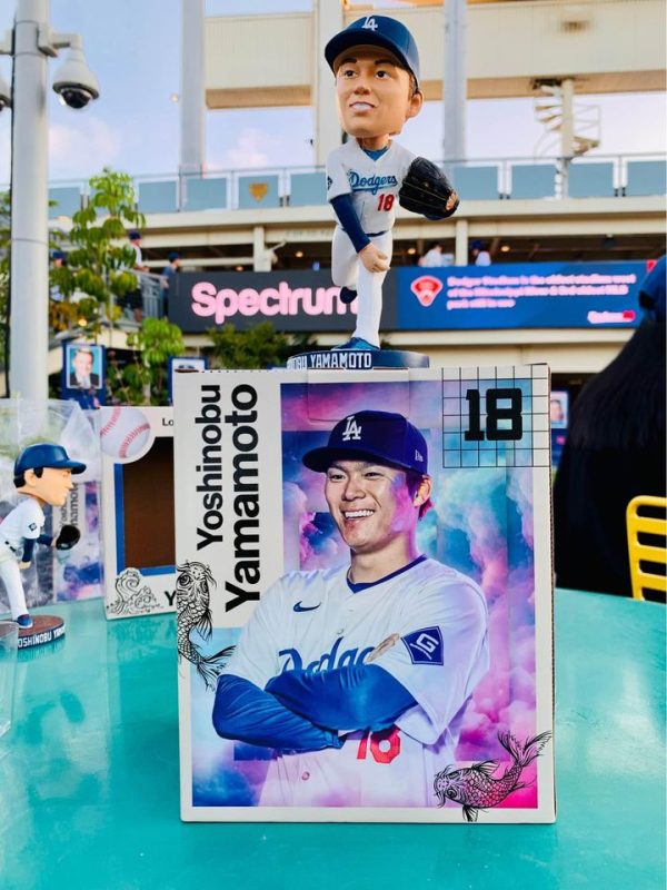 Yoshinobu Yamamoto 5K Run Bobblehead – 9/27/25 – LA Dodgers MLB Collectible