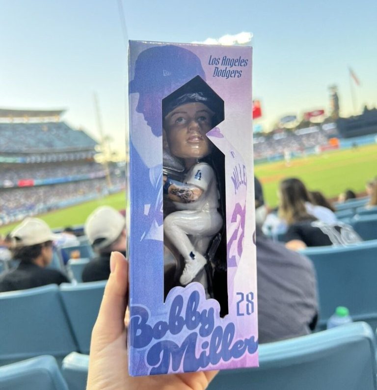 July 3, 2024 Los Angeles Dodgers – Bobby Miller Bobblehead
